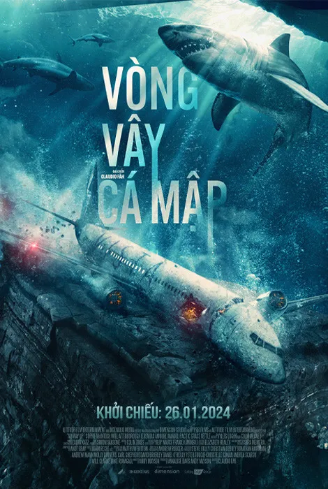 Vòng Vây Cá Mập | No Way Up (2024)