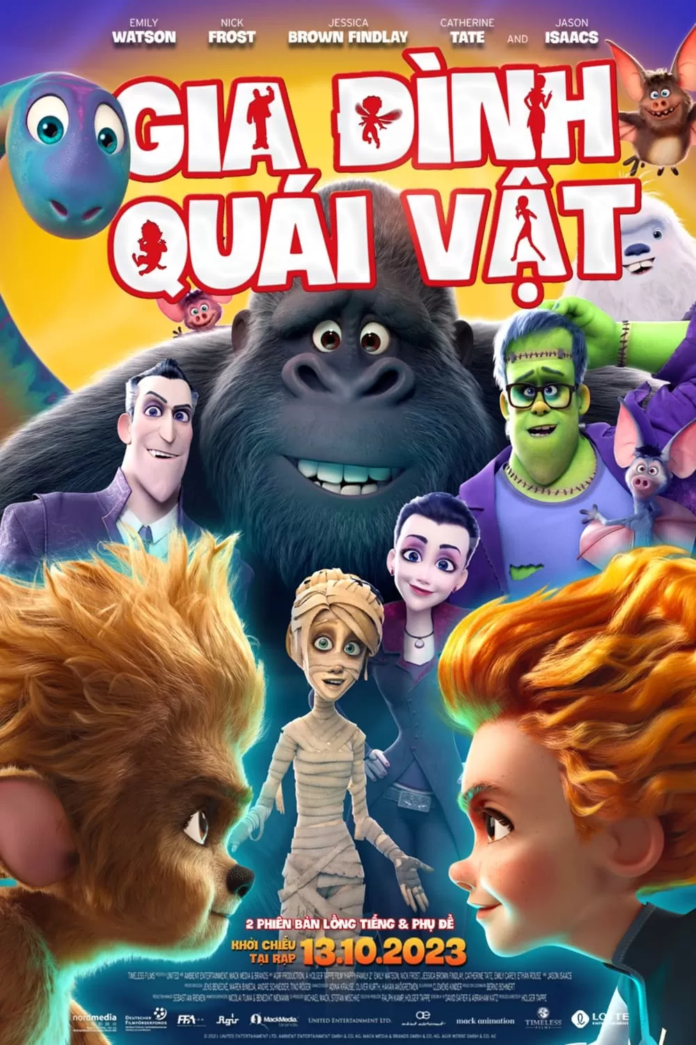 Gia Đình Quái Vật 2 | Monster Family 2 (2021)