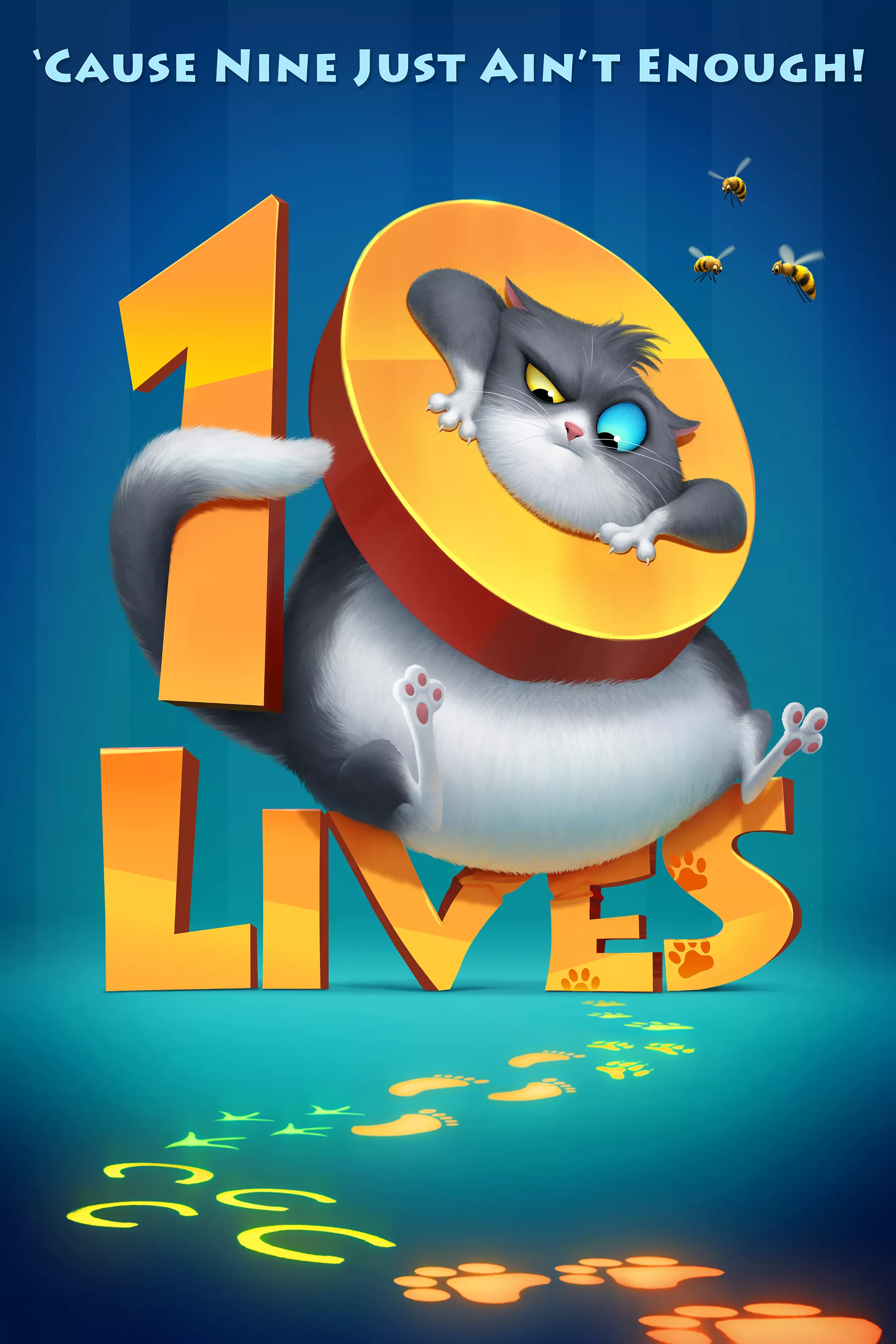 Mèo Mập Mang 10 Mạng | 10 Lives (2024)