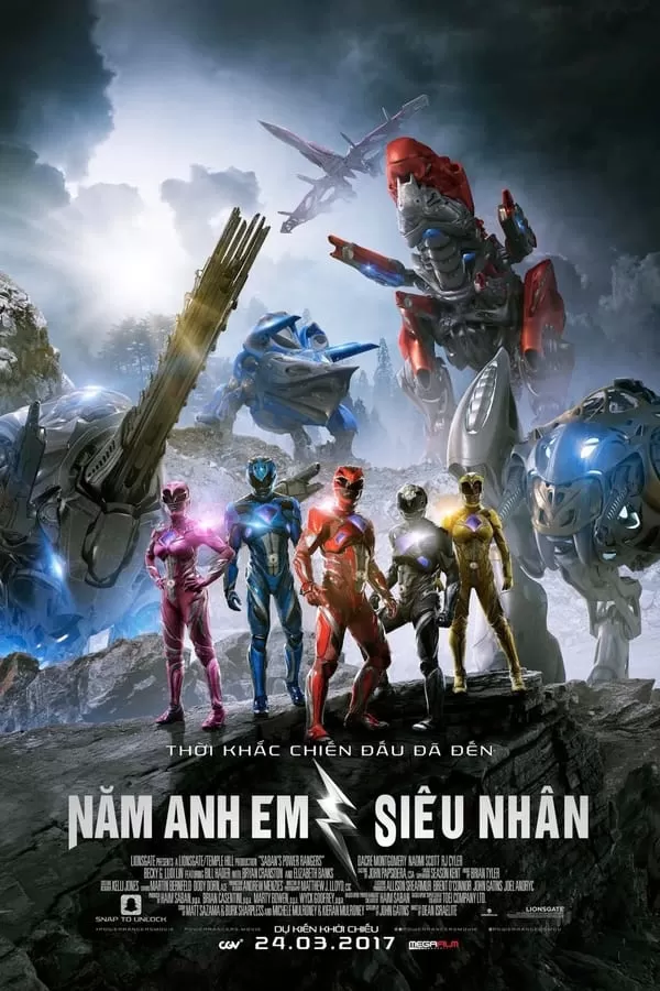 Năm Anh Em Siêu Nhân | Power Rangers (2017)