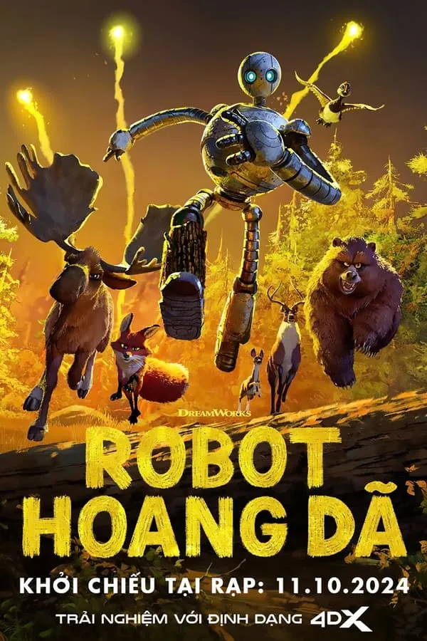 Robot Hoang Dã | The Wild Robot (2024)